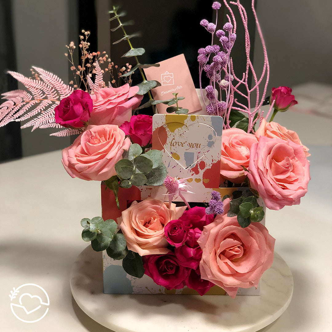Flowers in box!